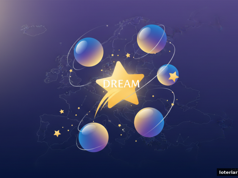 EuroDreams - estrella sobre cielo nocturno europeo, marca loteriaresultados.es